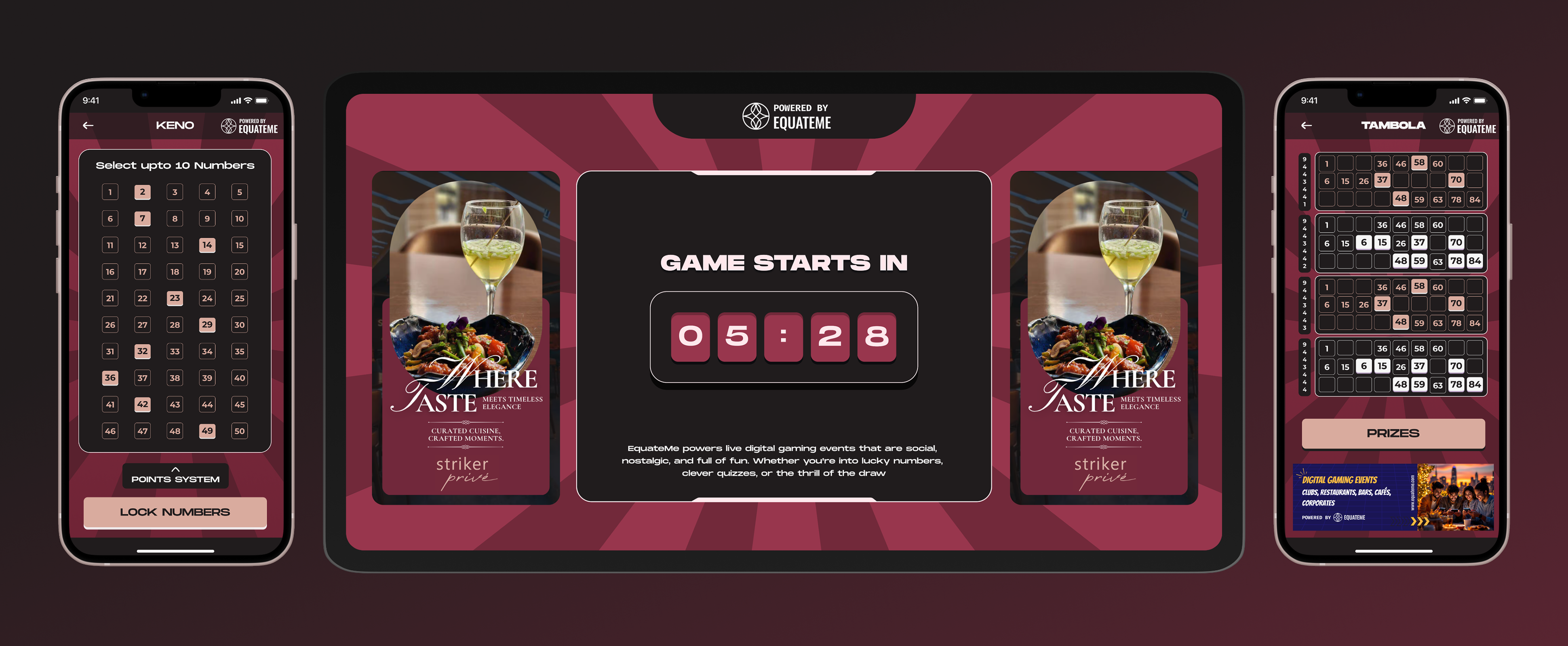 EquateMe personalized digital games shown across desktop and mobile